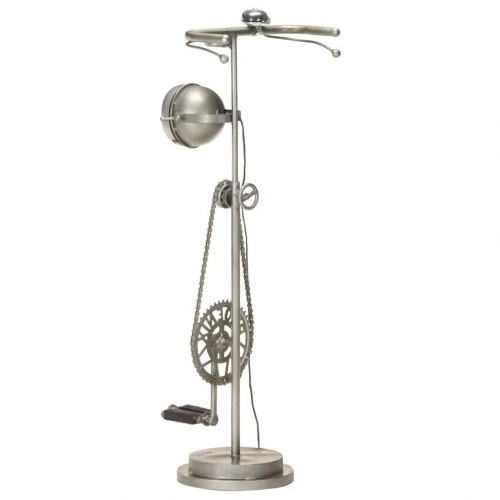 Gulvlampe i cykeldesign jern