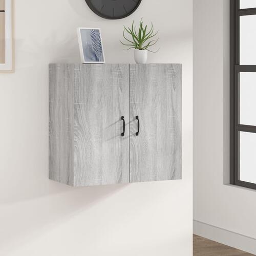Vægskab 60x31x60 cm konstrueret træ grå sonoma-eg
