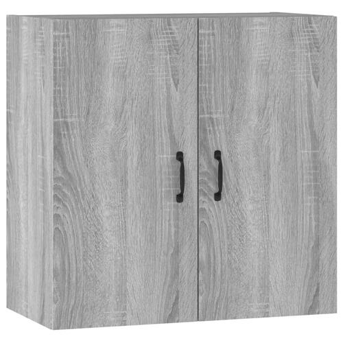 Vægskab 60x31x60 cm konstrueret træ grå sonoma-eg