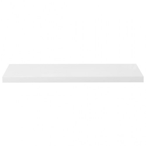 Væghylder 2 stk. 90×23,5×3,8 cm - MDF hvid højglans