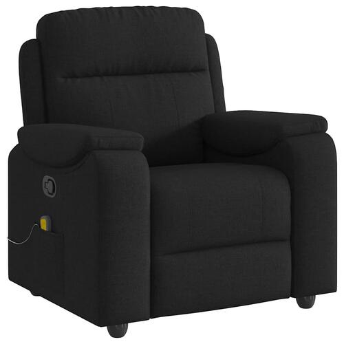 Massagestol stof sort