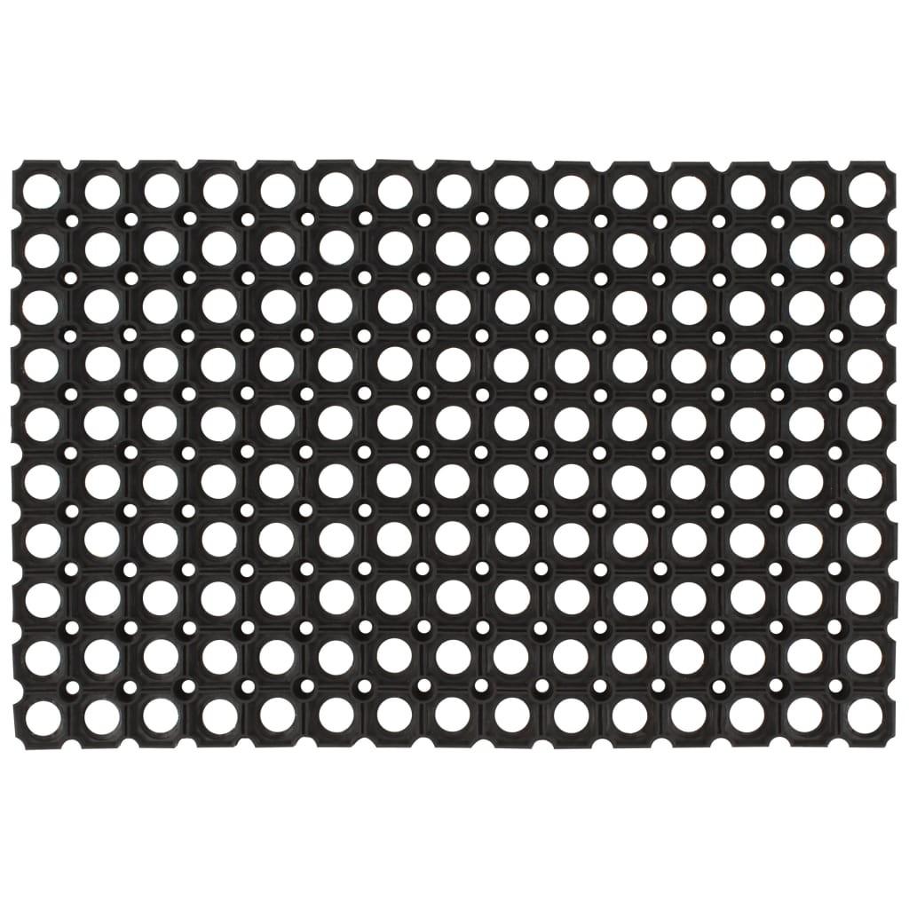 Måtter 2 stk. gummi 16 mm 60 x 80 cm