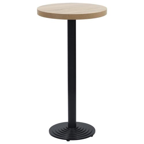 Bordben til bistrobord Ø43x107 cm støbejern sort