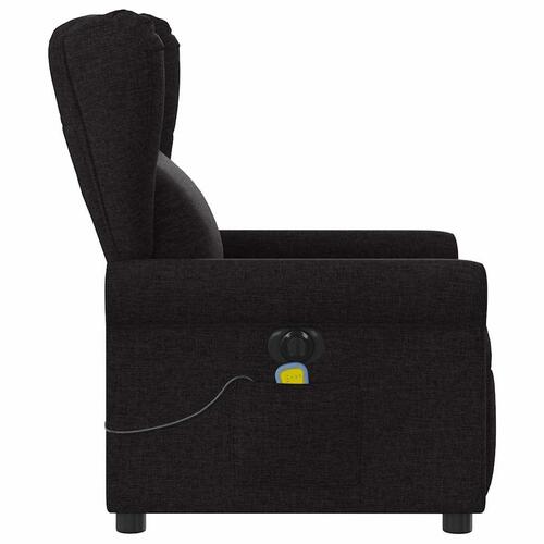 Eldrevet massagestol stof sort