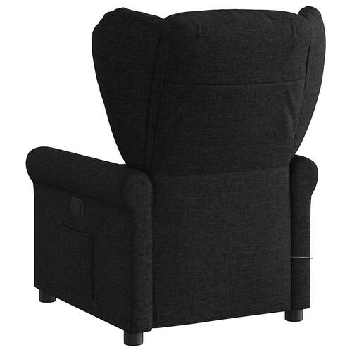 Eldrevet massagestol stof sort
