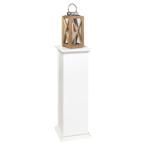 accentbord med låge 88,5 cm hvid