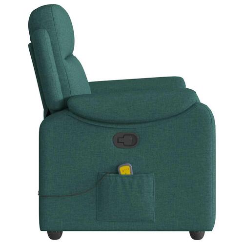 Massagestol stof mørkegrøn