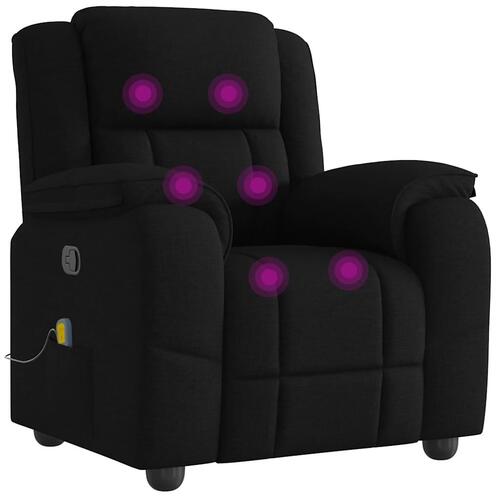 Massagestol stof sort