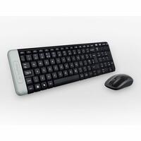 Tastatur og trådløs mus Logitech 920-003158 portugisisk