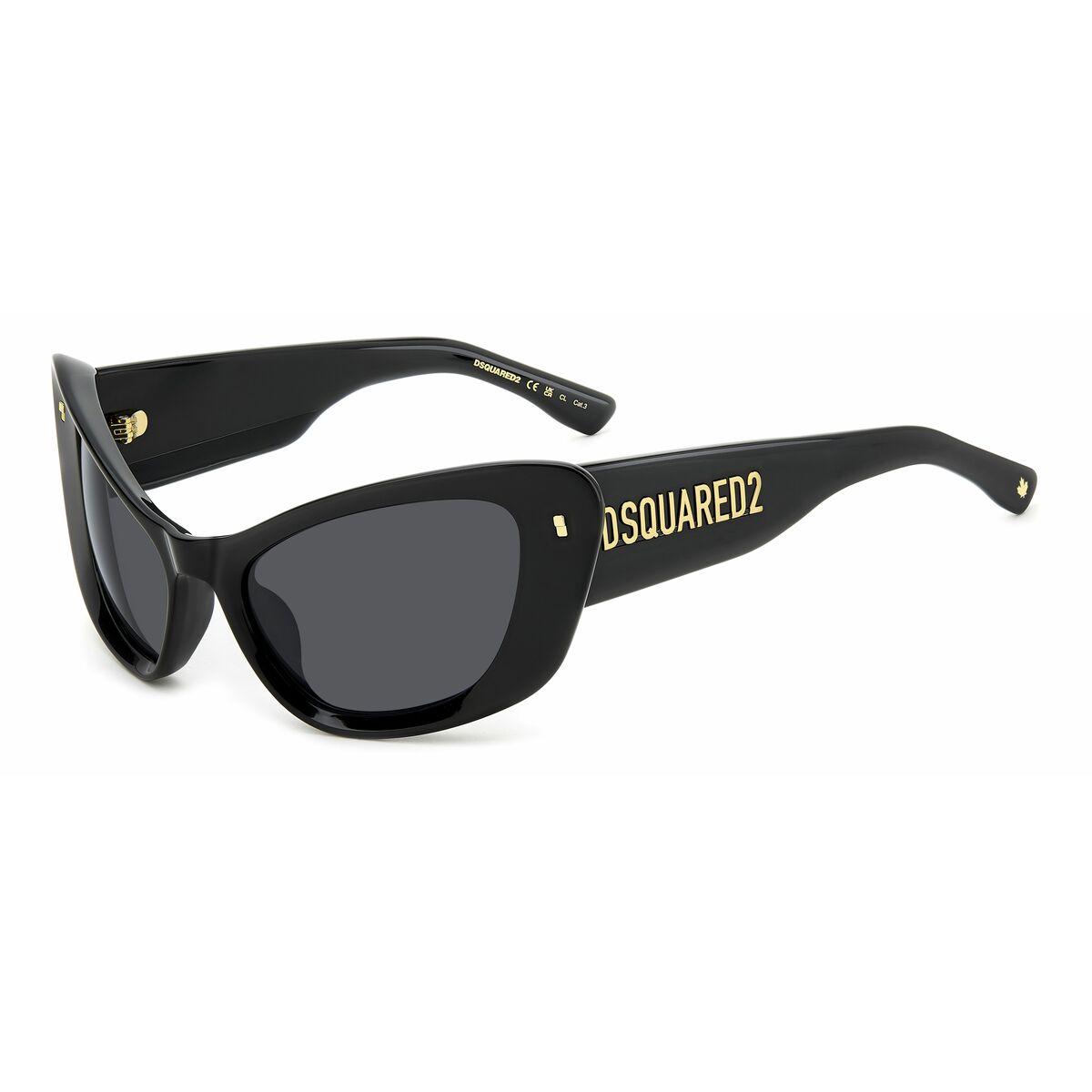 Dsquared2 solbriller til kvinder D2-0118-S-807 - 57 mm, sort