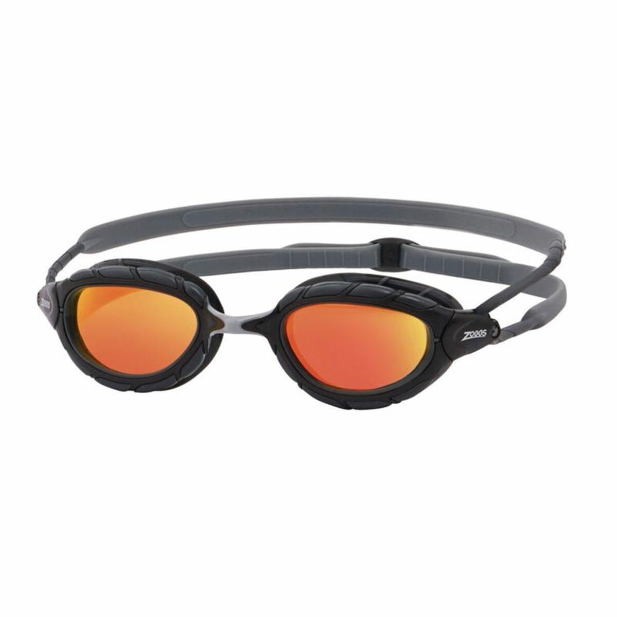 Zoggs Predator Titanium svømmebriller til børn - Orange, Small
