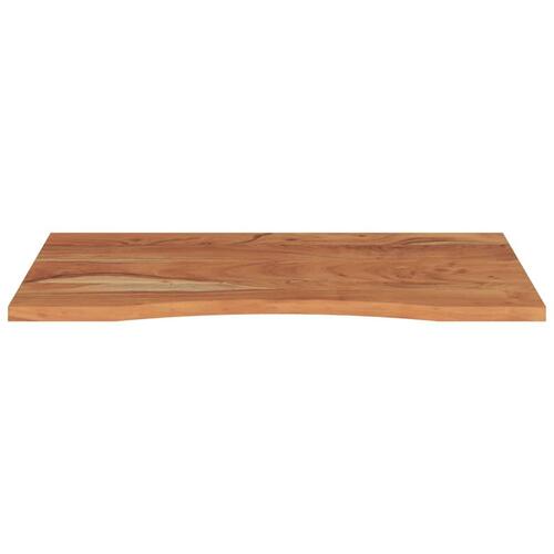 Skrivebordsplade 80x60x2,5 cm rektangulær massivt akacietræ