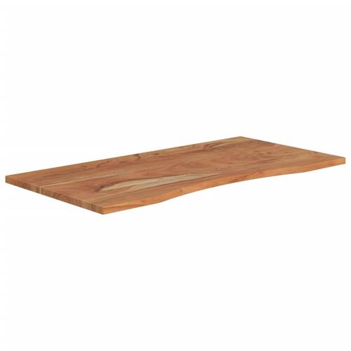 Skrivebordsplade 120x60x2,5 cm rektangulær massivt bøgetræ