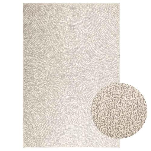 Gulvtæppe ZIZUR 160x230 cm jute-look indendørs og udendørs