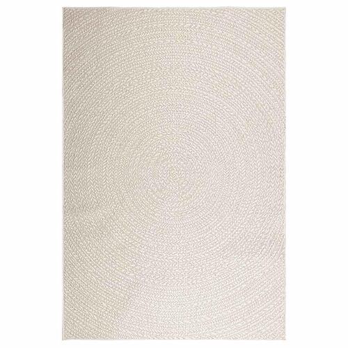 Gulvtæppe ZIZUR 160x230 cm jute-look indendørs og udendørs