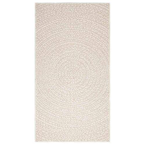 Gulvtæppe ZIZUR 80x150 cm jute-look indendørs og udendørs