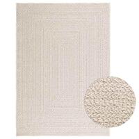 Gulvtæppe ZIZUR 120x170 cm jute-look indendørs og udendørs