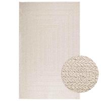 Gulvtæppe ZIZUR 160x230 cm jute-look indendørs og udendørs