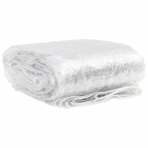 Klar presenning med øjer 1x5 m PVC