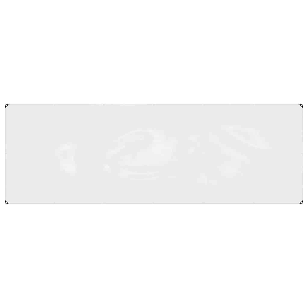 Klar presenning med øjer 1x3 m PVC billede