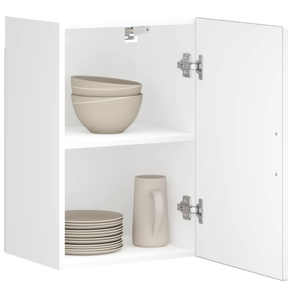 Køkkenvægskab Porto konstrueret træ hvid