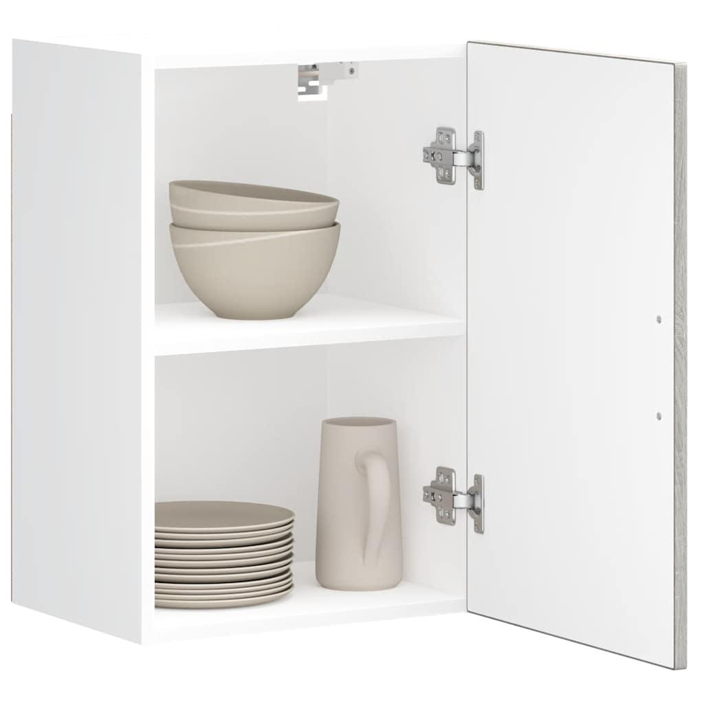 Køkkenvægskab Porto konstrueret træ grå sonoma