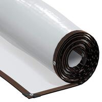 Klar presenning med øjer 5x8 m polyethylen