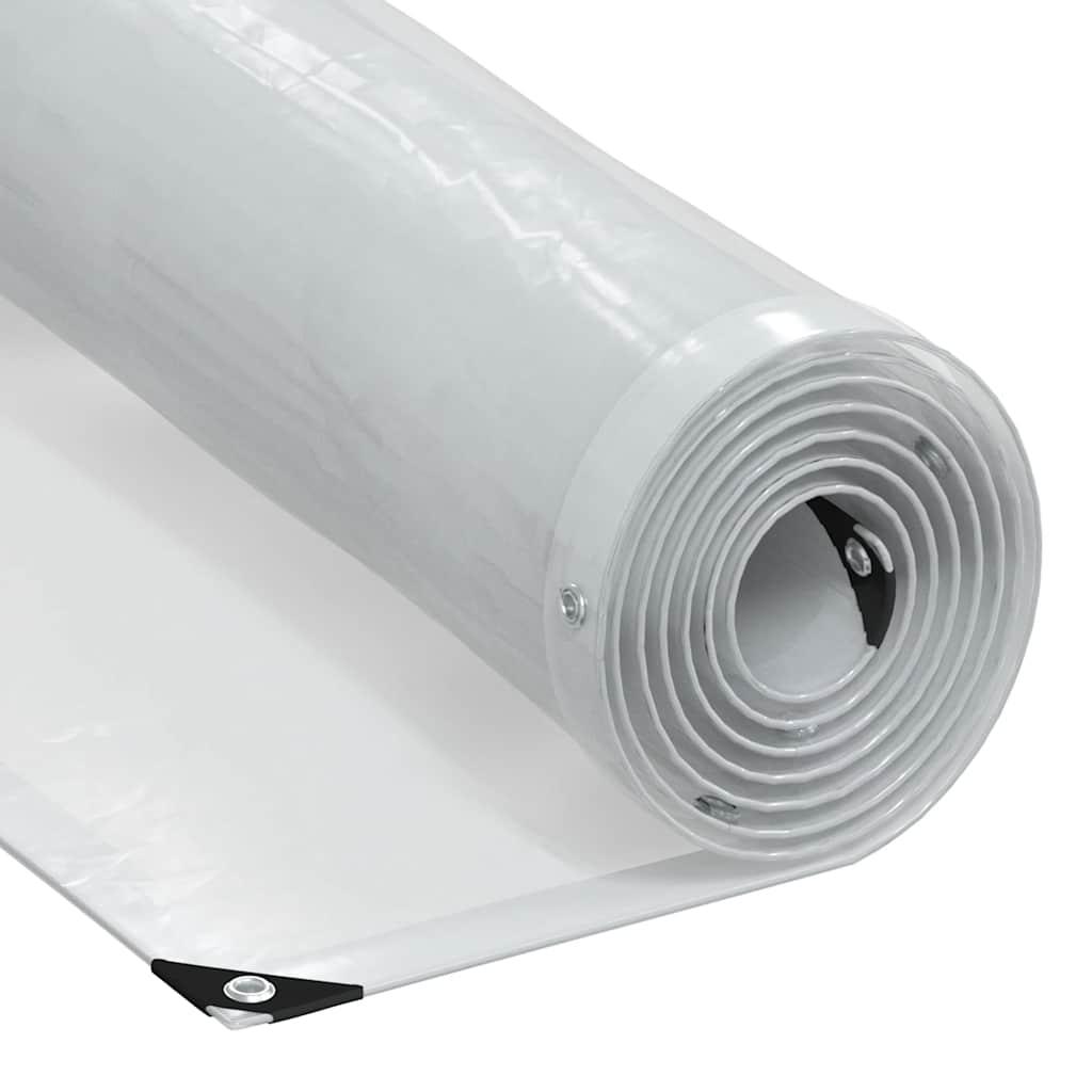 Klar presenning med øjer 4x12 m polyethylen billede