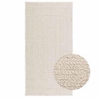 Gulvtæppe ZIZUR 80x150 cm jute-look indendørs og udendørs