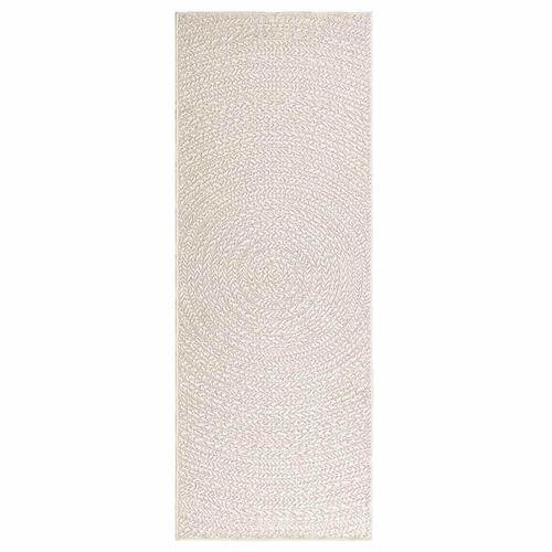 Gulvtæppe ZIZUR 80x200 cm jute-look indendørs og udendørs