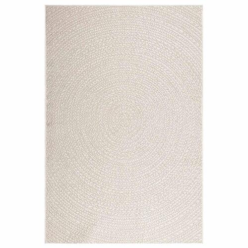 Gulvtæppe ZIZUR 140x200 cm jute-look indendørs og udendørs