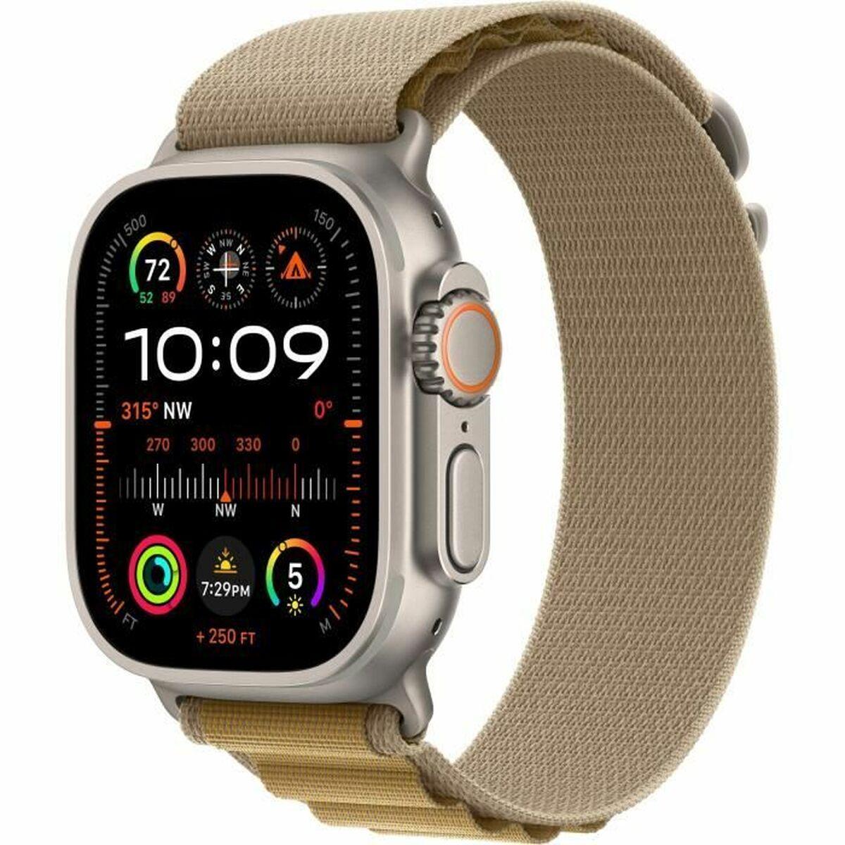 Apple Watch Ultra 2 Titanium 49 mm (beige rem)