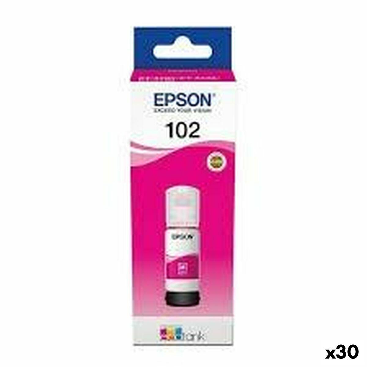 Epson 102 EcoTank blækflaske - Magenta (kompatibel med ET‑serien)