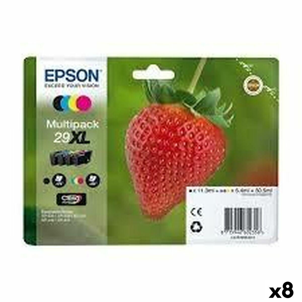 Epson 29 XL multipack - original blæk, sort/cyan/magenta/gul (8 stk)