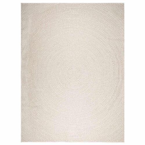Gulvtæppe ZIZUR 240x340 cm jute-look indendørs og udendørs