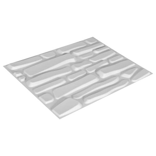 Vægpanel 12 stk. 3D 0,8 x 0,625 m 6 m²