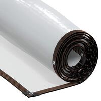 Klar presenning med øjer 10x12 m polyethylen