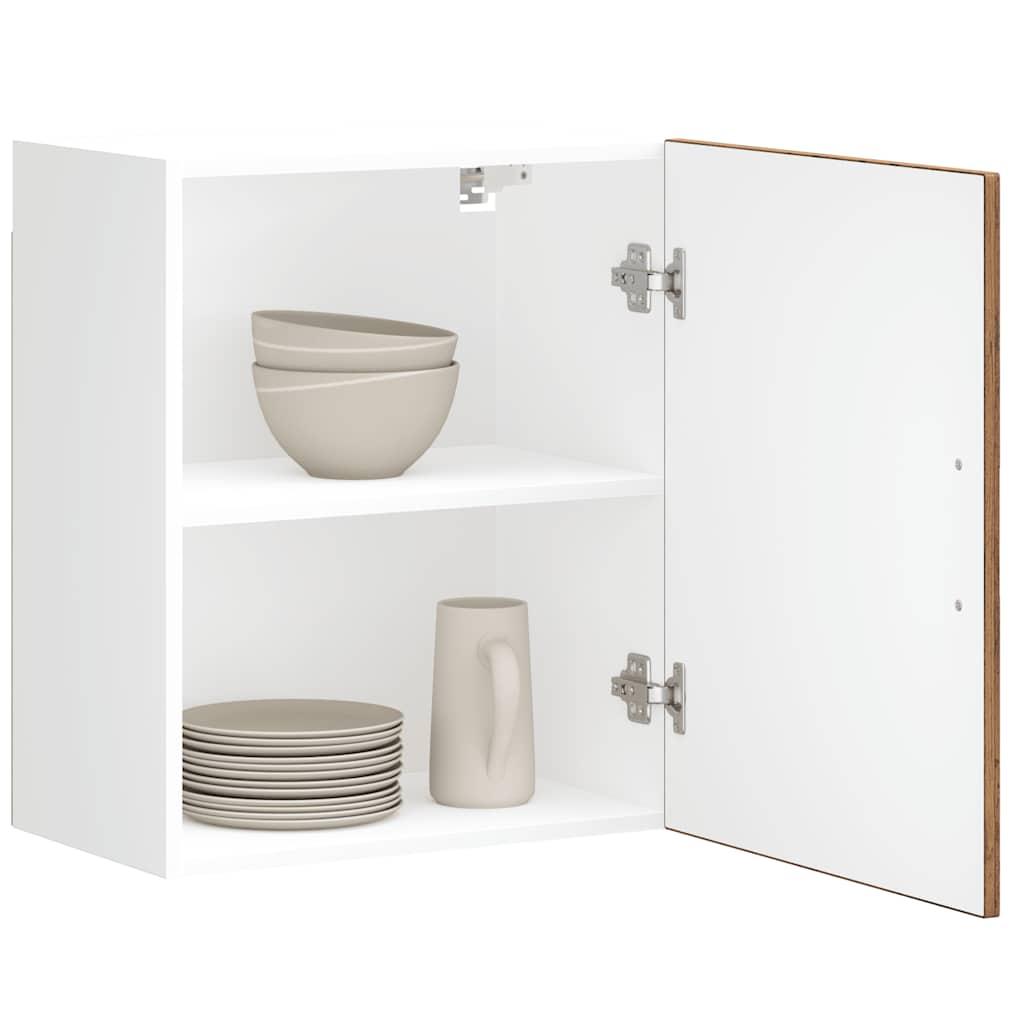 Køkkenoverskabe 2 stk. Porto konstrueret træ antikt træ