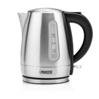 Kedel Princess 236023 1 L 2200W Rustfrit stål Plastik 2200 W Sort Grå Sort/Sølvfarvet 1 L