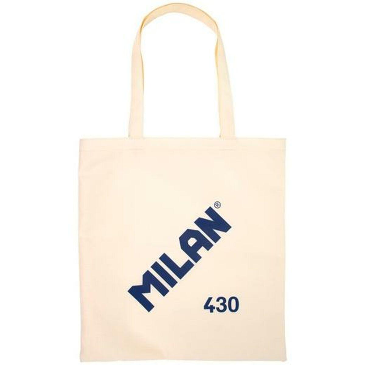 Milan 430 tote bag - beige håndtaske i polyester