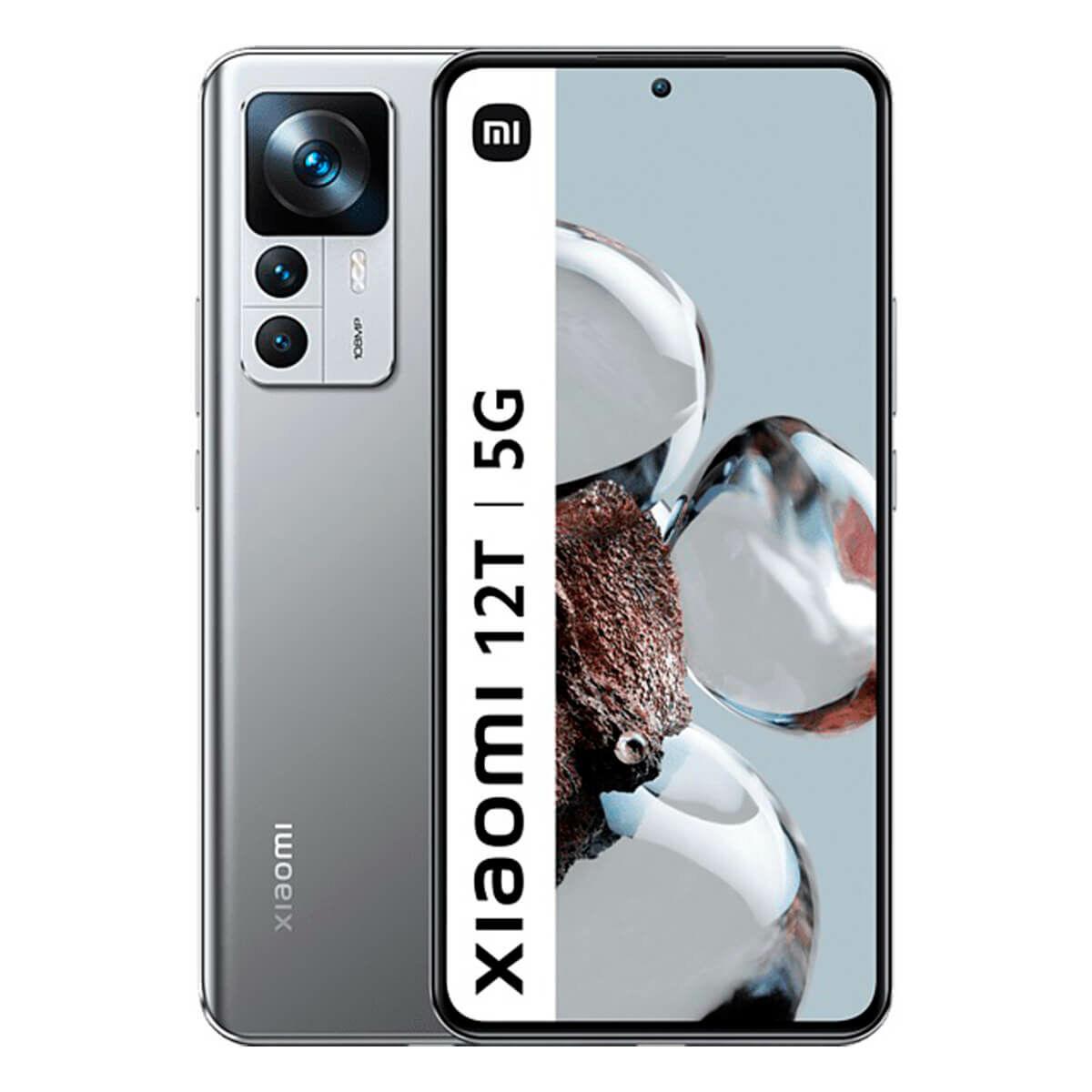 Smartphone Xiaomi 12T 6,67" 8 GB RAM 256 GB Sølvfarvet