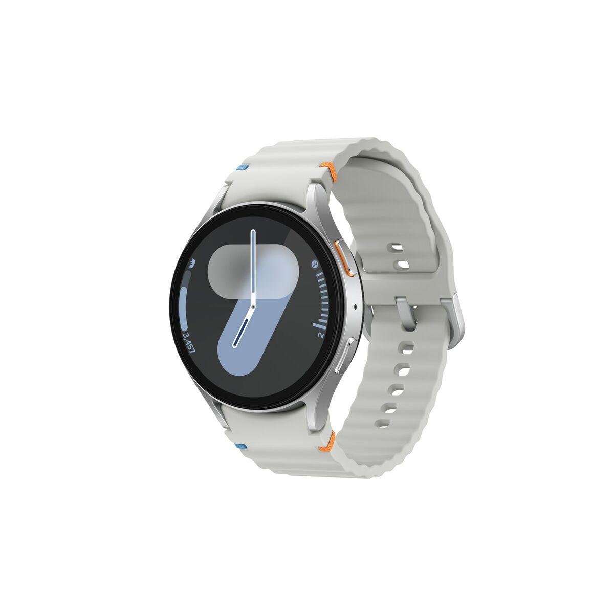 Samsung Galaxy Watch7 44 mm - Sølvfarvet smartwatch 1,5" billede