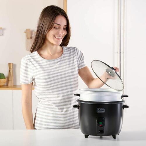 riskoger Black & Decker BXRC1800E Sort 1,8 L Hvid Aluminium 700 W