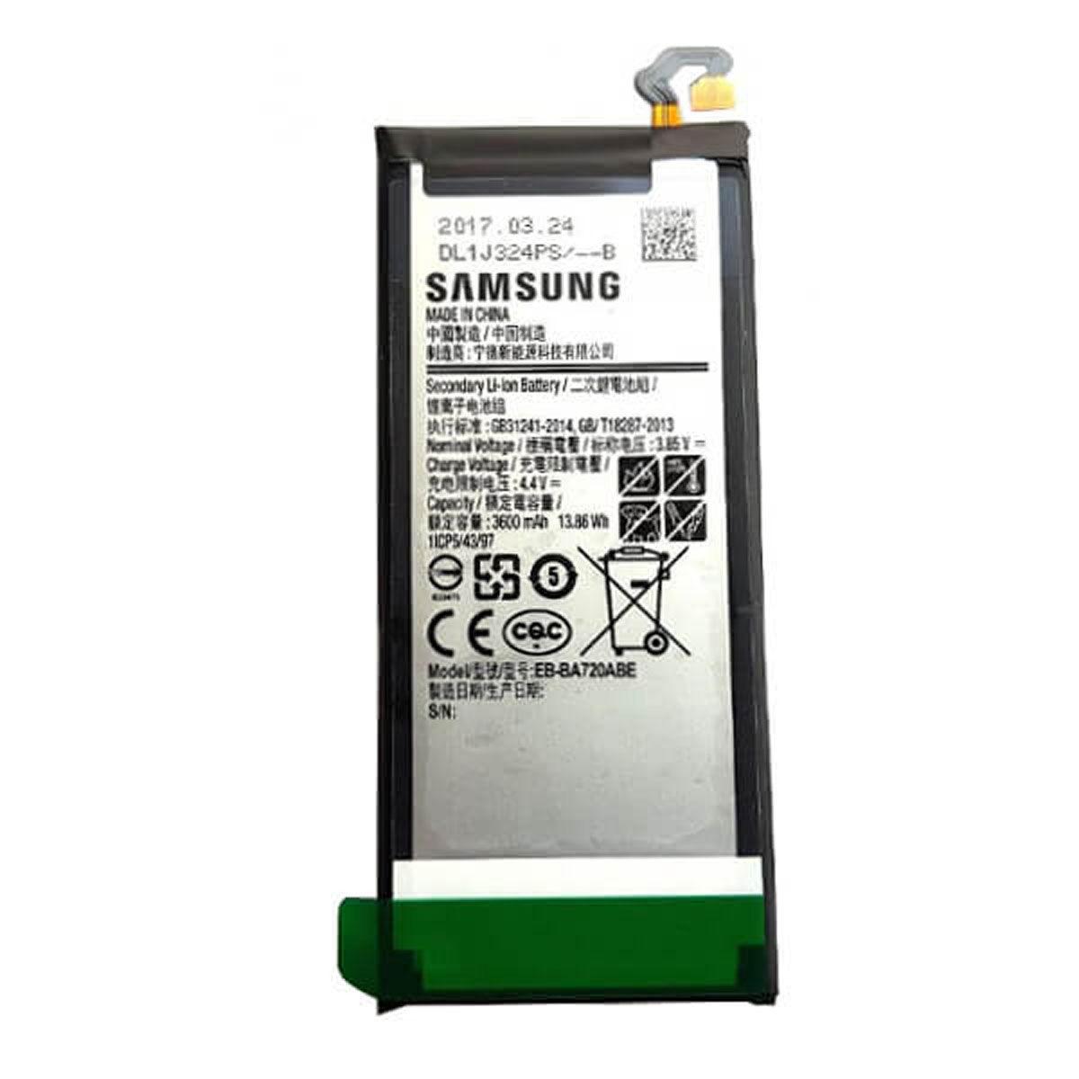 Samsung mobilbatteri EB-BA720ABE - til Galaxy A7 (2017) 3.600 mAh