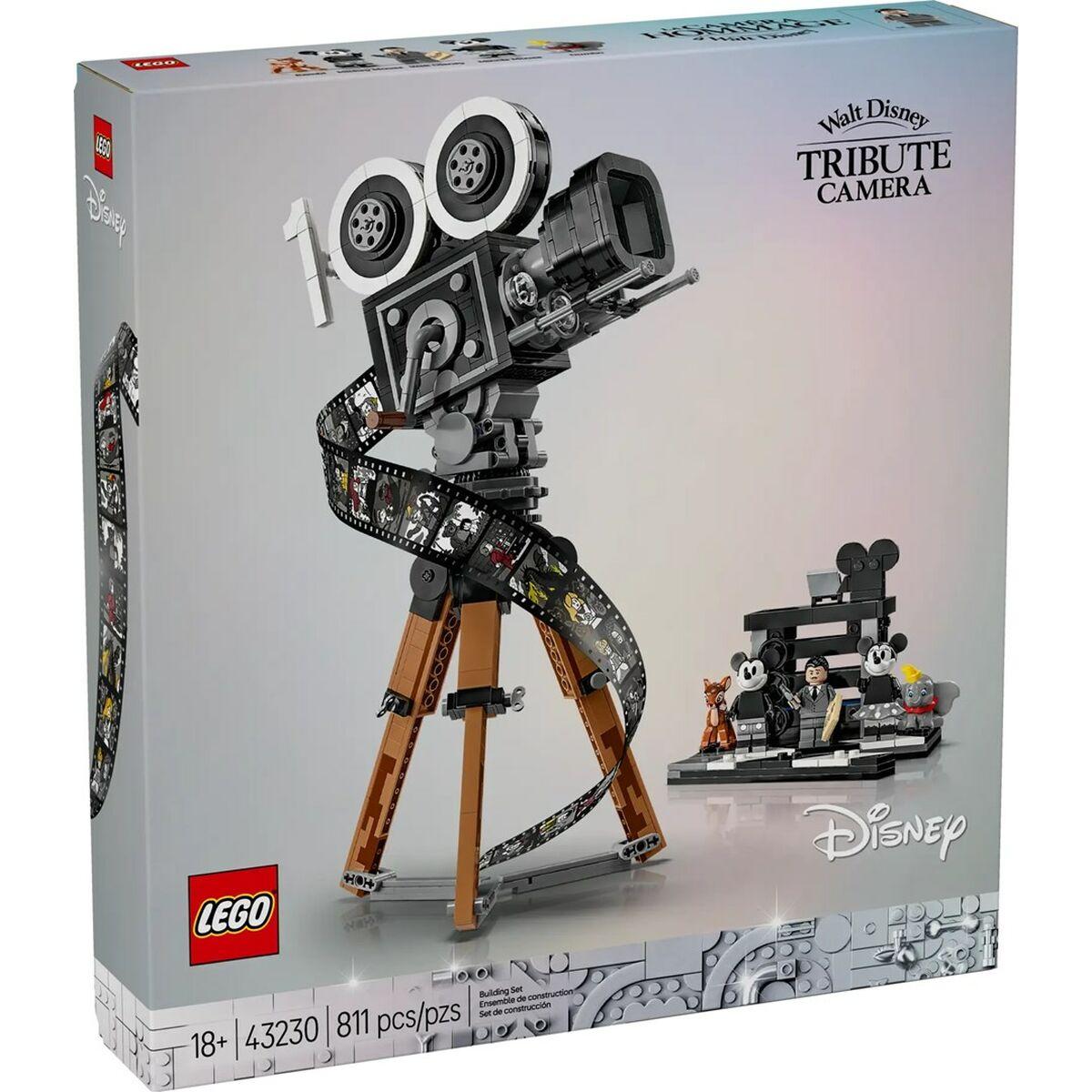 Lego Disney 43230 Walt Disney Hyldestkamera - byggesæt, multifarvet, 811 dele