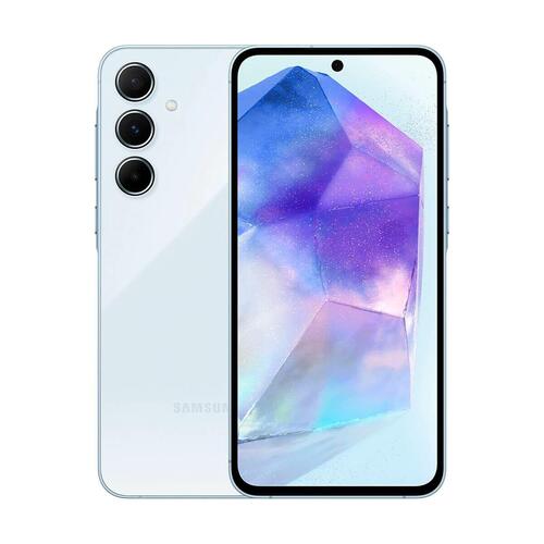 Smartphone Samsung Galaxy A55 5G 6,6" 8 GB RAM 128 GB Blå Sort