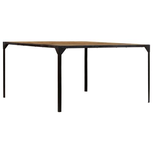 Spisebord 140 x 140 x 76 cm massivt mangotræ
