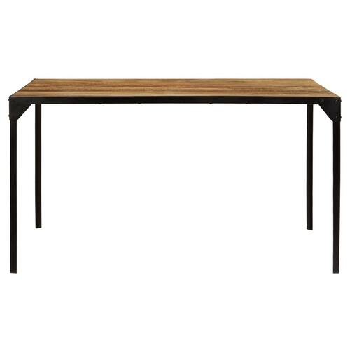 Spisebord 140 x 140 x 76 cm massivt mangotræ
