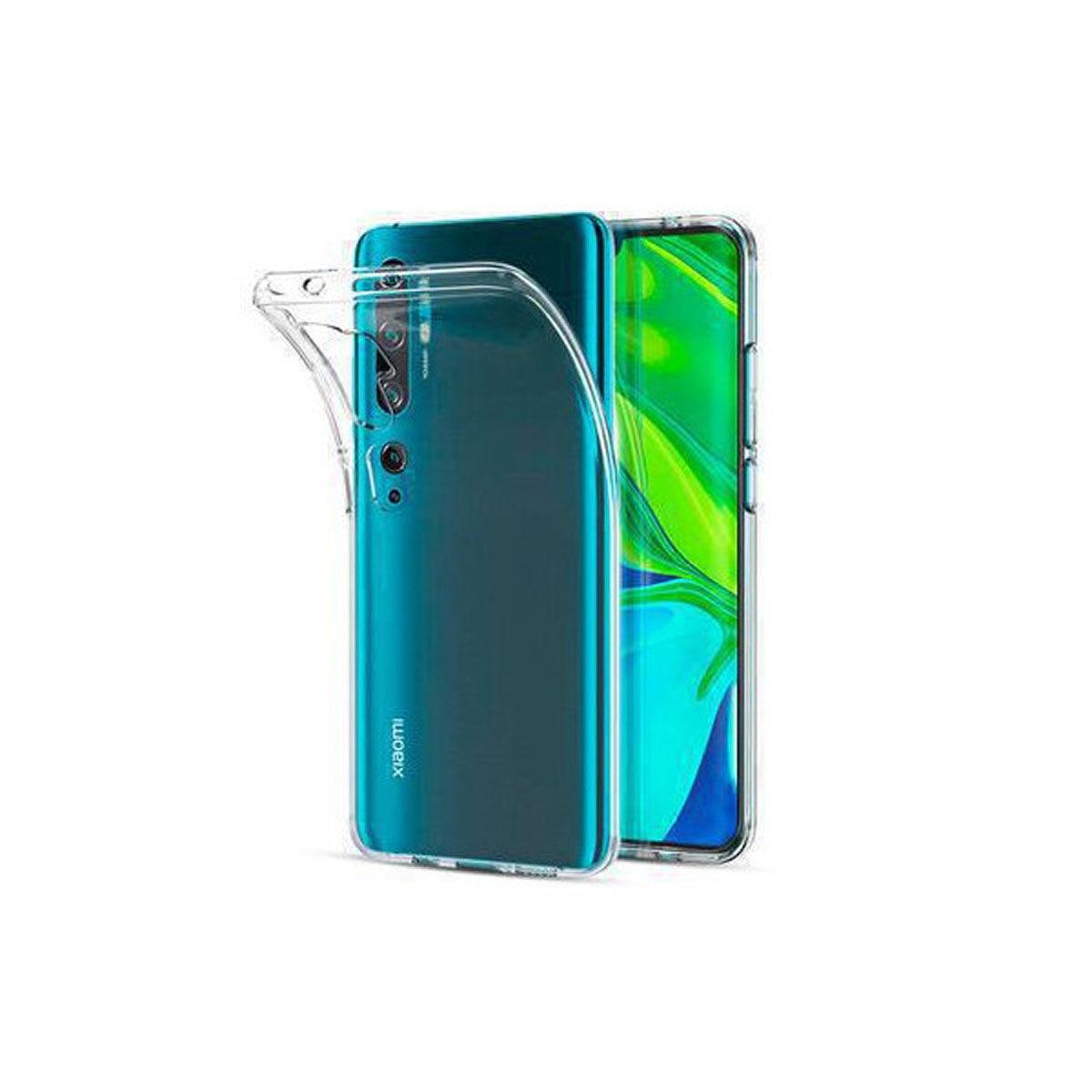 Mobilcover til Xiaomi Mi Note 10 - gennemsigtig