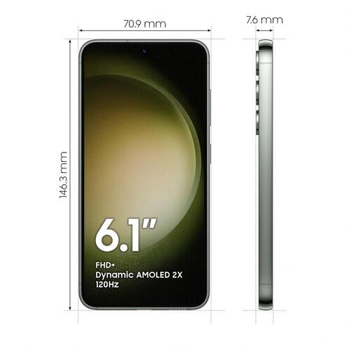 Smartphone Samsung Galaxy S23 6,1" 8 GB RAM 256 GB Grøn